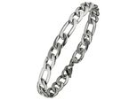 Armband Jobo, Silber (Edelstahlfarben), ArmbäNder, Herren, 21Cm, Edelstahl, Armband, Edelstahl 21 Cm