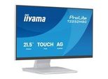 Prolite T2252MSC-W2AG, Led-Monitor 54.6 Cm (21.5 Zoll), Weiß (Matt), Fhd, Ips, Touchscreen, Hdmi, Dp, Usb-Hub, 100Hz Panel