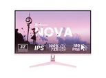Nova 32T2K180, Gaming-Monitor 80 Cm (31.5 Zoll), Pink, Qhd, Ips, Hdmi, Dp, Lautsprecher, 180Hz Panel