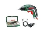 Akkuschrauber Ixo 5, Mit 32-Teiligem Bit-Set GrüN/Schwarz, Li-Ionen Akku 1,5Ah 3,6Volt