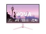 Nova 27T2K180, Gaming-Monitor 68.6 Cm (27 Zoll), Pink, Qhd, Ips, Hdmi, Dp, Lautsprecher, 180Hz Panel