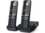 Schwarzes dect-doppelschnurtelefon mit anrufbeantworter Gigaset COMFORT550-DUO-BLACK