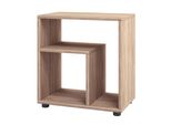 Couchtisch Vcm "Holz Beistelltisch Couchtisch Sofatisch Zeito", Braun (Sonoma, Eiche (SäGerau)), B:50Cm T:30Cm, Tische, Couchtisch