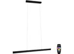 Paulmann Led Pendelleuchte "Aptare", Schwarz, 2, H: 150Cm, 1 Stk., Leuchten, Led-Modul, Dimmbar, 230 V, Led Pendelleuchte