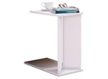 Couchtisch Vcm "Holz Beistelltisch Couchtisch Sofatisch Nachto M", Weiß, B:25Cm T:50Cm, Tische, Couchtisch