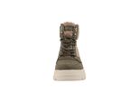 Stiefel Tom Tailor "Tom Tailor Winter Boots", Damen, Gr. 39, Khaki, Unifarben, Schuhe Stiefel