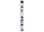 Standregal Vcm "Holz Cd Dvd Stand Aufbewahrung Deko Regal Bigol", Weiß, B:21Cm T:20Cm, Regale, Standregal