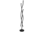 Globo Lighting Led Stehlampe "Geronimo", Schwarz, Ø 20Cm H: 135Cm, 1 Stk., Leuchten, Stehleuchte, Wohnzimmer, Schlafzimmer, Flur, Led Stehlampe