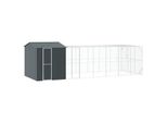 VidaXL Vogelvoliere 3,1 m, 8,17 m, 2,47 m