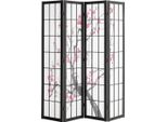 Raumteiler Japanischer Raumteiler 4-teilig zur Raumtrennung