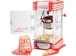 SALCO Popcornmaschine Coca-Cola SNP-27CC, rot, B:24,8cm H:29cm T:49cm, Popcornmaschinen, Großer Zubereitungsbehälter von 60 ml mit integriertem Heizsystem, Popcornmaschine