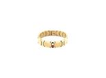Armband Tommy Hilfiger "Jameson", Gelbgoldfarben, Blau, Weiß, Rot, ArmbäNder, Damen, 19Cm, Edelstahl, Armband