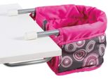 Puppen-Tischsitz CHIC2000 "Corallo", Pink (Hot Pink), Puppenausstattungen, Kinderb:42Cm H:20Cm T:42Cm, Kunststoff, Polyester, Stahl, B:42Cm H:20Cm T:42Cm
