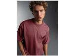 T-Shirt Trigema "Trigema Heavy Oversized T-Shirt", Herren, Gr. Xxl, Mahagoni, Single Jersey, 100% Baumwolle, Rundhals, Shirts T-Shirt