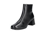 Stiefelette HÖGl "HöGl Stiefelette Leder", Damen, Gr. 40, Schwarz, Leder, Schuhe Stiefelette
