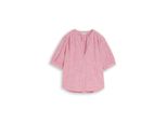 Tom Tailor Damen Bluse Aus Baumwolle, Rot, Uni, Gr. 44