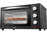 Zilan Minibackofen | 15 Liter | Pizzaofen | Ober- Unterhitze | 1200 W | Mini Backofen