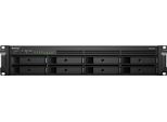 SYNOLOGY NAS-Server "RS1221RP+ 8-Bay NAS-Rackmount", silber (schwarz, silberfarben), 4 GB, NAS-Server, NAS-Server