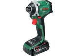Akku-Schlagschrauber Universalimpactdrive 18V-210 GrüN, Li-Ionen Akku 2,0Ah, Koffer, Power For All Alliance