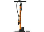 SKS Rennkompressor Standpumpe Orange Ventilkopf E.V.A.- Schlauch