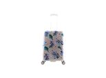Koffer Elle "Floret", Gr. B/H/T: 45Cm X 68Cm X 27Cm, Flieder, Bedruckt, Koffer, Aus Abs-Materialien