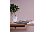 Vliestapete A.S. CrÉAtion "Casual Living Einfarbige Tapete Unitapete Leinenoptik Landhaus", Rosa (Rosa,Altrosa), B:0,53M H:0,02M L:10,05M, Vlies, Tapeten, Vliestapete Einfarbig FüR Schlafzimmer KüChe Wohnzimmer Uni Design