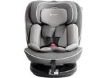 Autokindersitz BABYGO Nova2 360 I Size, Baby, grau, Polyester, Kindersitze, für Körpergröße von 40-150 cm