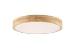Brilliant Led Deckenleuchte "Moreen", Holz Hell, Weiß, 1, Ø 34Cm H: 6Cm, 1 Stk., Leuchten, Ø 34 Cm, 2000Lm, Lichtfarbe Bei Montage WäHlbar, 2700K, 4000K, 6500 K, Led Deckenleuchte