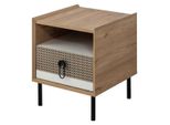Moderne Komplette Kindermöbel Kinderbett Braun Holz Set 4tlg Bett Neu