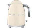 SMEG Wasserkocher KLF03CREU, beige (crème), B:22,3cm H:24,8cm T:17,1cm, Wasserkocher