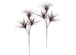 Kunstpflanze I.Ge.A. "Tillandsia", Lila (Mauve), B:23Cm H:63Cm, Kunststoff, Kunstpflanzen, Kunstpflanze, 2Er Set