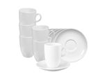 Seltmann Weiden Milchkaffeetassen Mit Untertassen Vip. 360 Ml 6Er Set