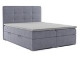 Bett Schlafzimmer Luxus Textil Möbel Polstermöbel Stil Boxspringbett