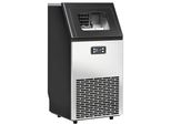 Kommerzielle Eiswürfelmaschine 45 kg/24H Eismaschine mit 11 kg Speicher, LCD-Anzeige für Restaurant