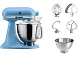 KITCHENAID Küchenmaschine 5KSM175PSE, velvet blau, B:24cm H:36cm T:37cm, Küchenmaschinen, mit Zubehör im Wert von ca. 112,-€ UVP, Küchenmaschine