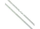 Collierkettchen Vivance "925-/ Sterling Silber Rhod. Panzerkette", Weiß, Halsketten, Damen, 55Cm, Silber 925 (Sterlingsilber), L: 55 B: 5,2Mm, GläNzend, B:5,2Mm