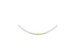 Kette Ohne AnhäNger Ciao BY Leonardo "Doro", Gold (Gelbgoldfarben, Weiß), Halsketten, Damen, Edelstahl Perlen, L: 45 B: 2,5Mm, Edelstahl, Perlen, Mit Perle (Imitiert), B:2,5Mm