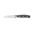 GemüSemesser Rösle "Wolfgrey, 9 Cm, Griff Pakka", Silberfarben, KlingenläNge 9Cm, X50 Crmov15 Klingenstahl, Kochmesser