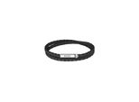 Armband Boss "Ares Summer", Schwarz, Edelstahlfarben, Weiß, Braun, ArmbäNder, Herren, 19Cm, Edelstahl Nylon, Edelstahl, Nylon, Armband, Emaille