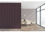 Vliestapete Living Walls "Geometrische Tapete Aus Holzoptik - Vliestapete", Braun (Rosa), B:0,53M H:0,02M L:10,5M, Vlies, Tapeten, Moderne Tapete Mit Holzstruktur