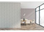Vliestapete Living Walls "Geometrische Tapete Aus Holzoptik - Vliestapete", Grau, B:0,53M H:0,02M L:10,5M, Vlies, Tapeten, Moderne Tapete Mit Holzstruktur