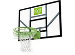 EXIT Galaxy Basketballbrett, mit Dunkring & Netz, Basketballständer, für Kinder, Outdoor