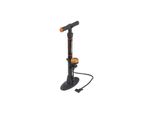 Standpumpe, FüR Alle Ventilarten, 7 Bar, Mit Manometer, Ergonomisch Geformter Griff, Metall