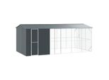 VidaXL Vogelkäfig für draußen 3,1 m, 6,4 m, 2,47 m