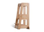 tiSsi Lernturm Felix, Buche, Holz, Buche, massiv, 40x89x40 cm, Made in Europe, Babymöbel, Hochstühle & Zubehör, Lerntürme