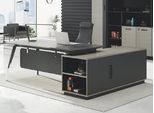 Schreibtisch Eckschreibtisch Büro Tisch Möbel Einrichtung Chef Schreibtische