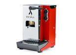 Aroma Plus+ Espressomaschine für Pads | Italienische Espresso Pad Maschine für Haushalt & Büro | ESE 44 mm | 380 Watt | 15 bar | Rot