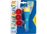 Projektor Taschenlampe inklusive drei Projektor Scheiben