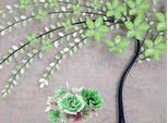 Fototapete Papermoon "Baum Mit Blumen", Bunt, B:5M L:2,8M, Vlies, Tapeten