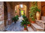 Fototapete Papermoon "Ancient City Spello Umbria", Bunt, B:3,5M L:2,6M, Vlies, Tapeten